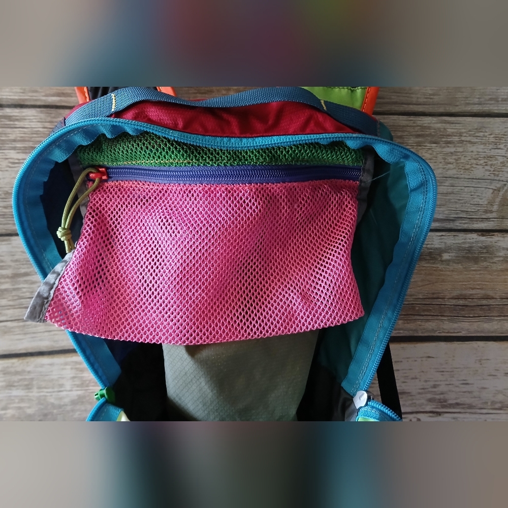 Cotopaxi Multi Color Backpack, BATAC16, Padded Straps, 16 Liter - Picture 13 of 16